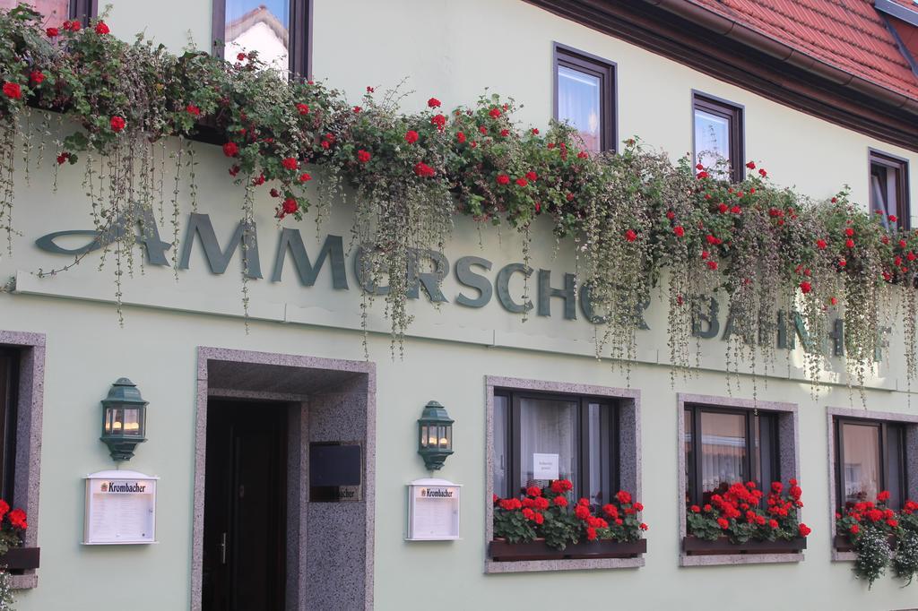 Ammerscher Bahnhof Mühlhausen Eksteriør bilde