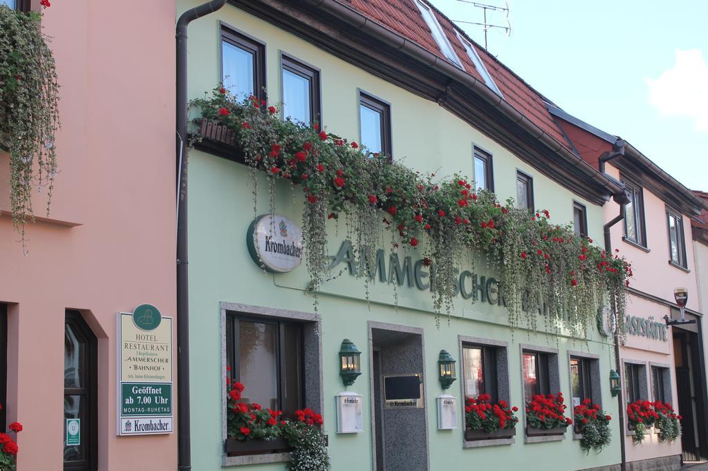 Ammerscher Bahnhof Hotell Mühlhausen Eksteriør bilde